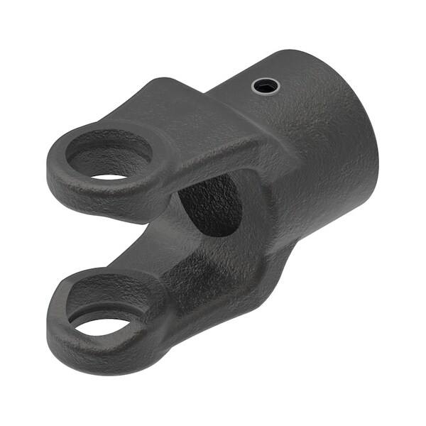 Round Bore Implement Yoke (w/ Keyway & Set Screw) 0" x0" x0"
